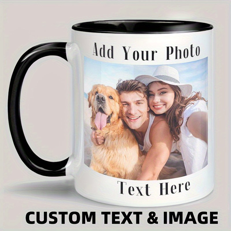 Coffee Tea Images - Caneca de cerâmica personalizada com imagem