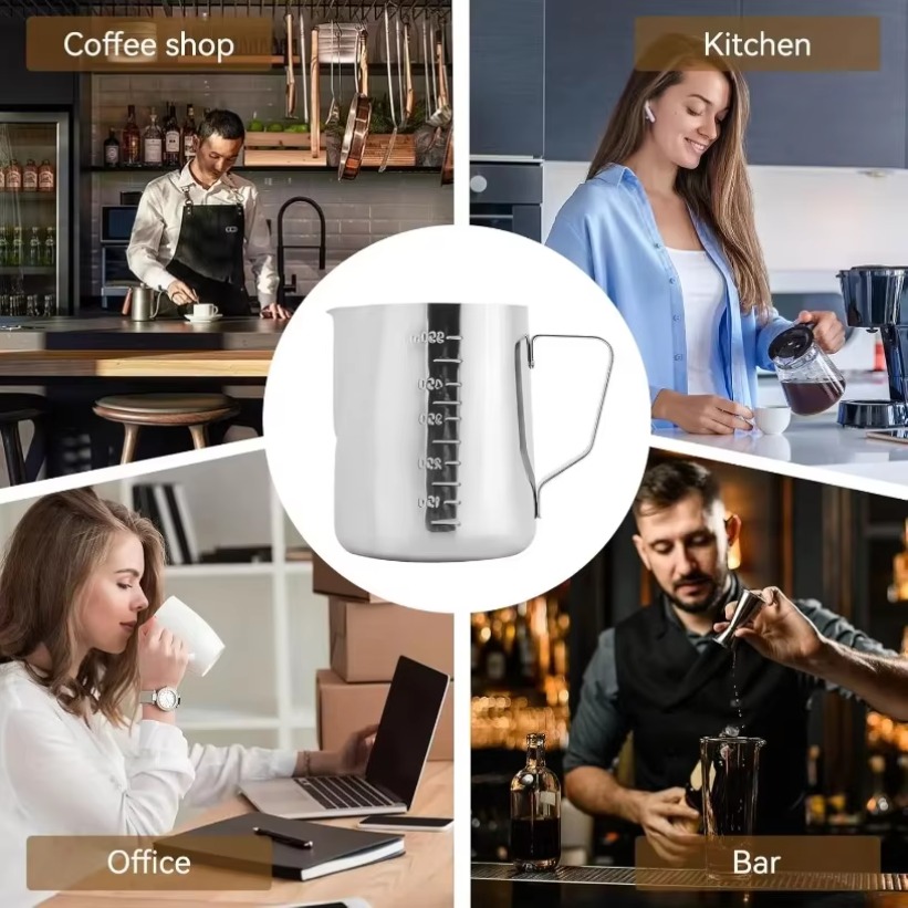 Jarra de aço inoxidável de 350 - Barista Milk Jug avaliação e preço