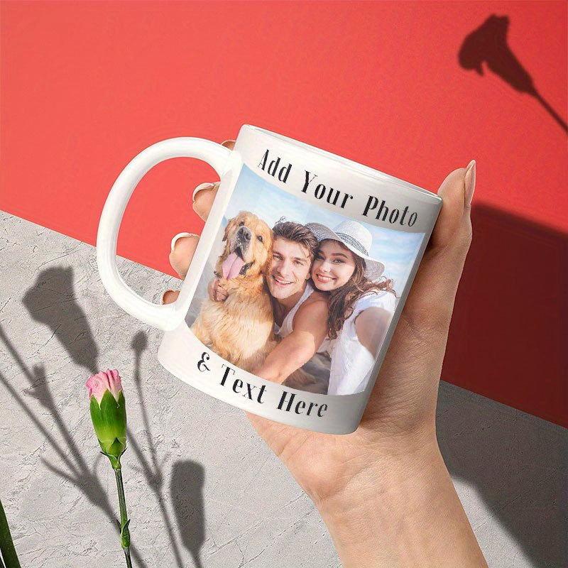 Caneca de cerâmica personaliza - Coffee Tea Images avaliação e preço