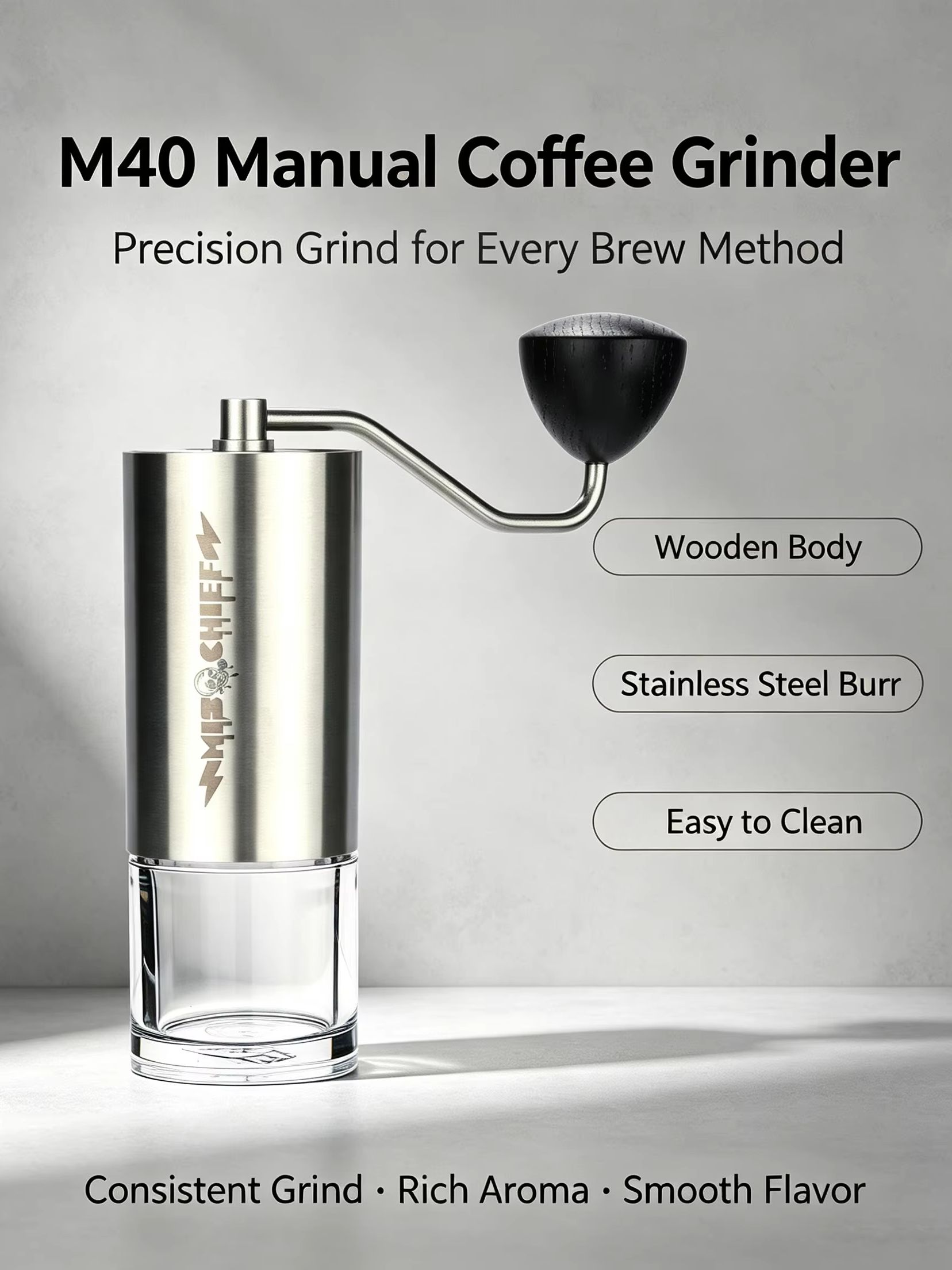 Moedor de Café Manual MisChief - Burr Hand Grinder avaliação e preço