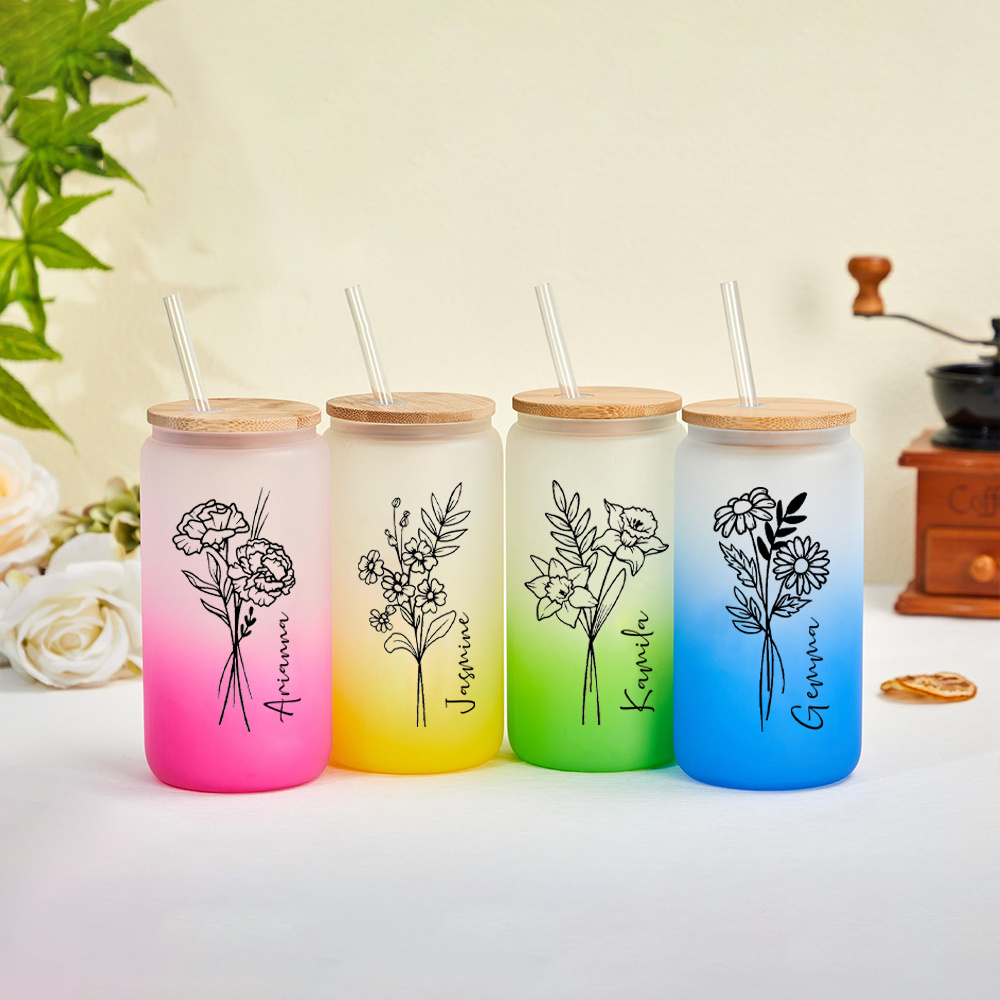 Copo de vidro personalizado co - Coffee Tea Name avaliação e preço