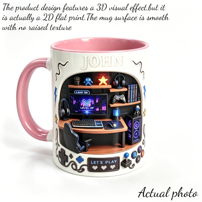 Caneca com tema de eSports, co - Coffee Tea Name avaliação e preço