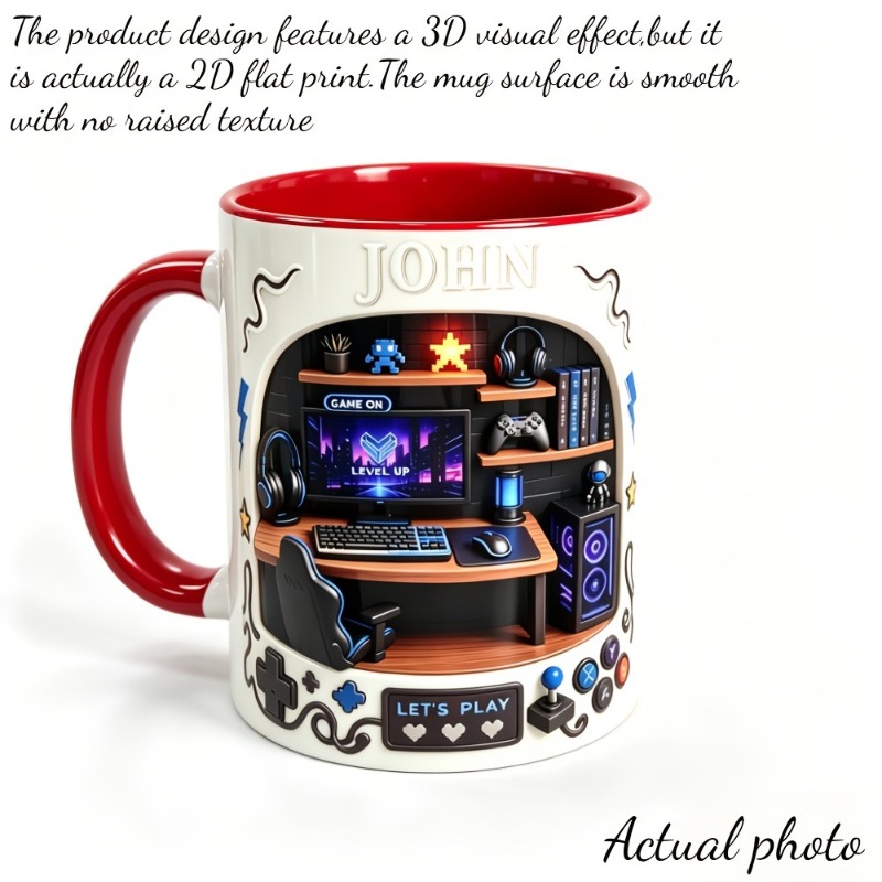 Caneca com tema de eSports, co - Coffee Tea Name avaliação e preço